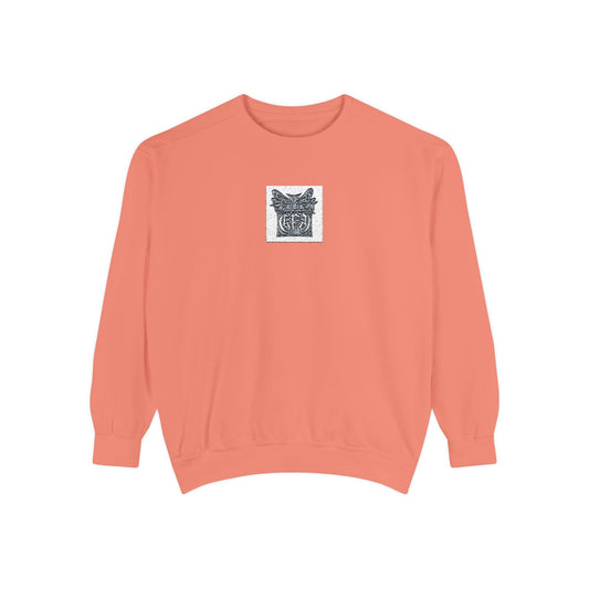 Cat Sketch Sweatshirt — Hand-Drawn Feline Art Crewneck