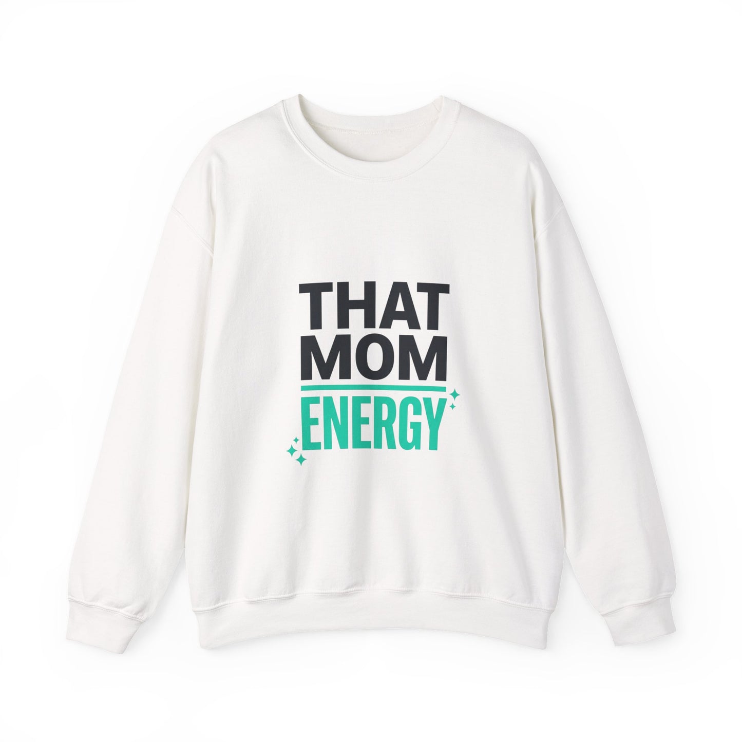 That Mom Energy Sweatshirt | Mother’s Day Minimal Typographic Mom Sweatshirt