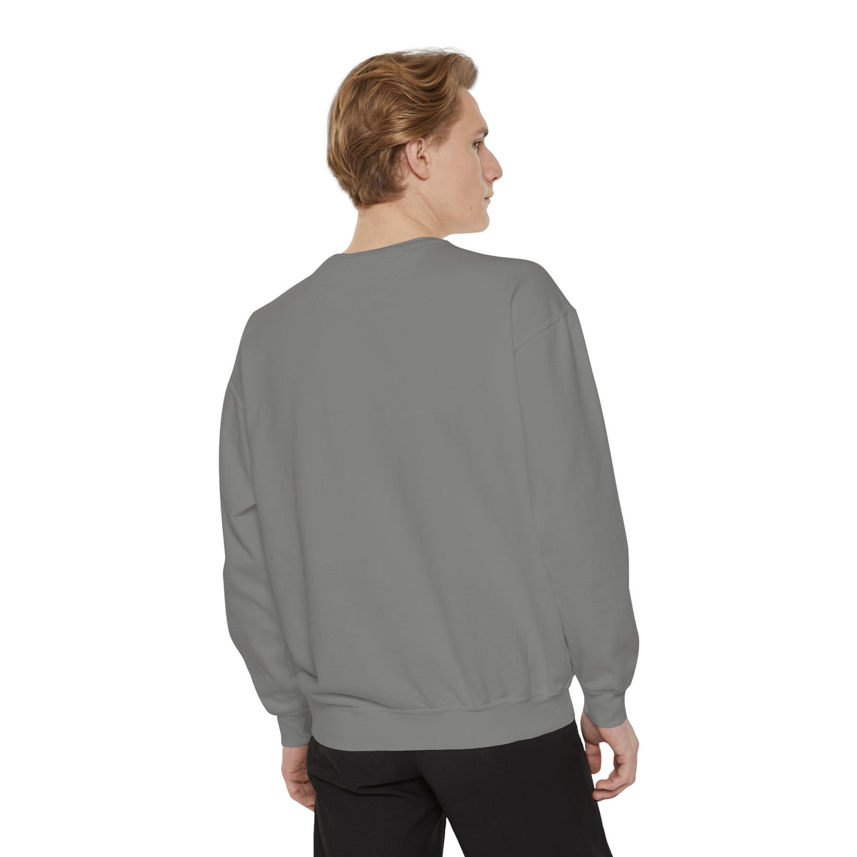 Abstract Floral Pocket Sweatshirt — Minimal Graphic Crewneck