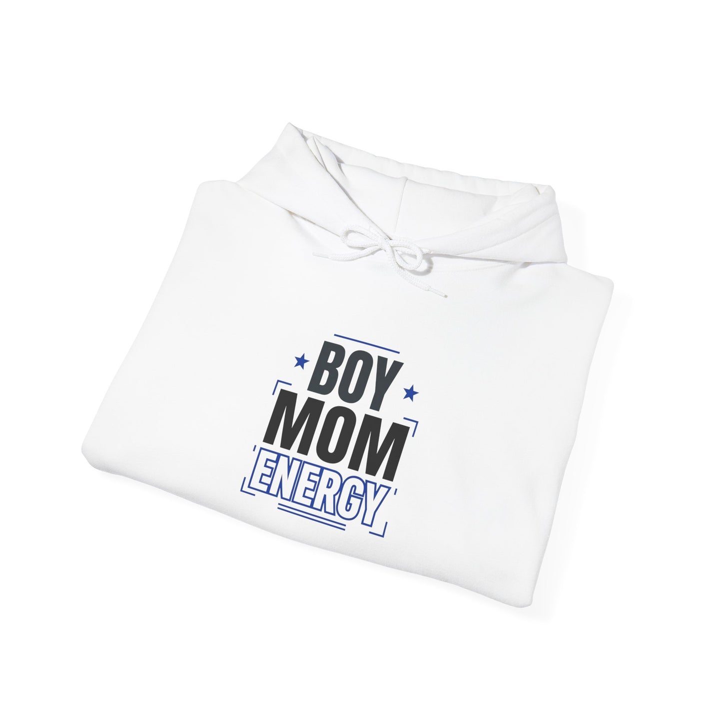 Boy Mom Energy Hoodie | Mother’s Day minimalist typographic mom sweatshirt
