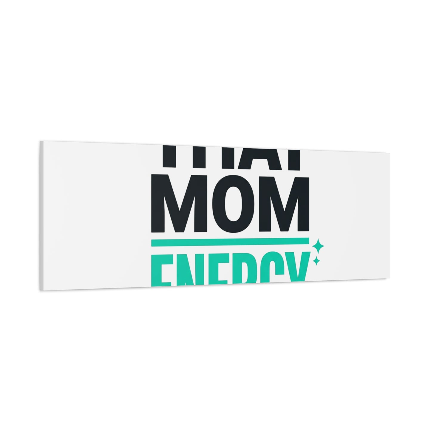 That Mom Energy Canvas | Minimal Typographic Mom Wall Art, Mother’s Day