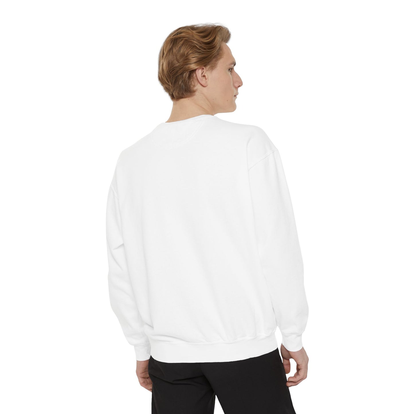 Abstract Floral Pocket Sweatshirt — Minimal Graphic Crewneck