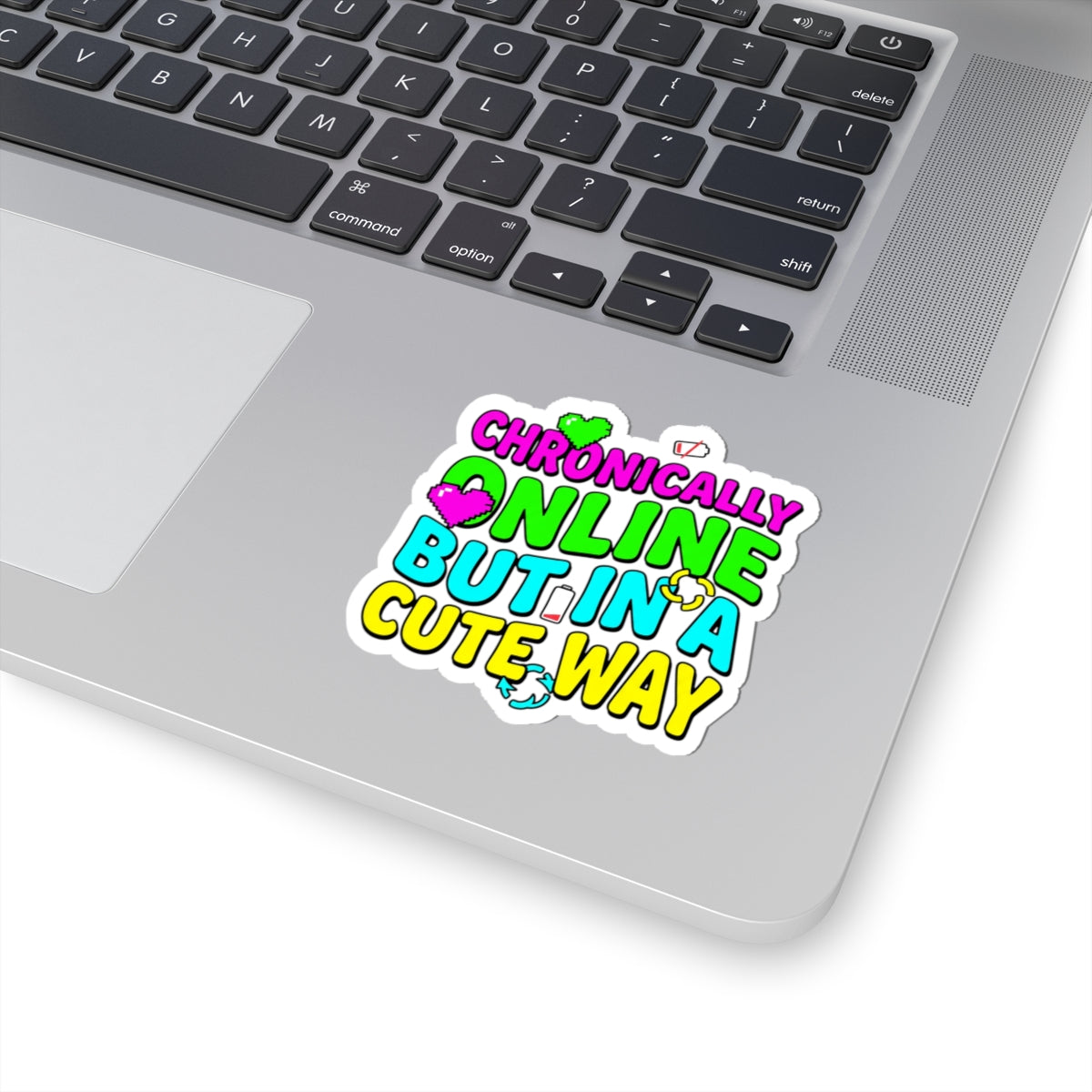 Chronically Online But Cute Sticker | meme-core, cringe-core