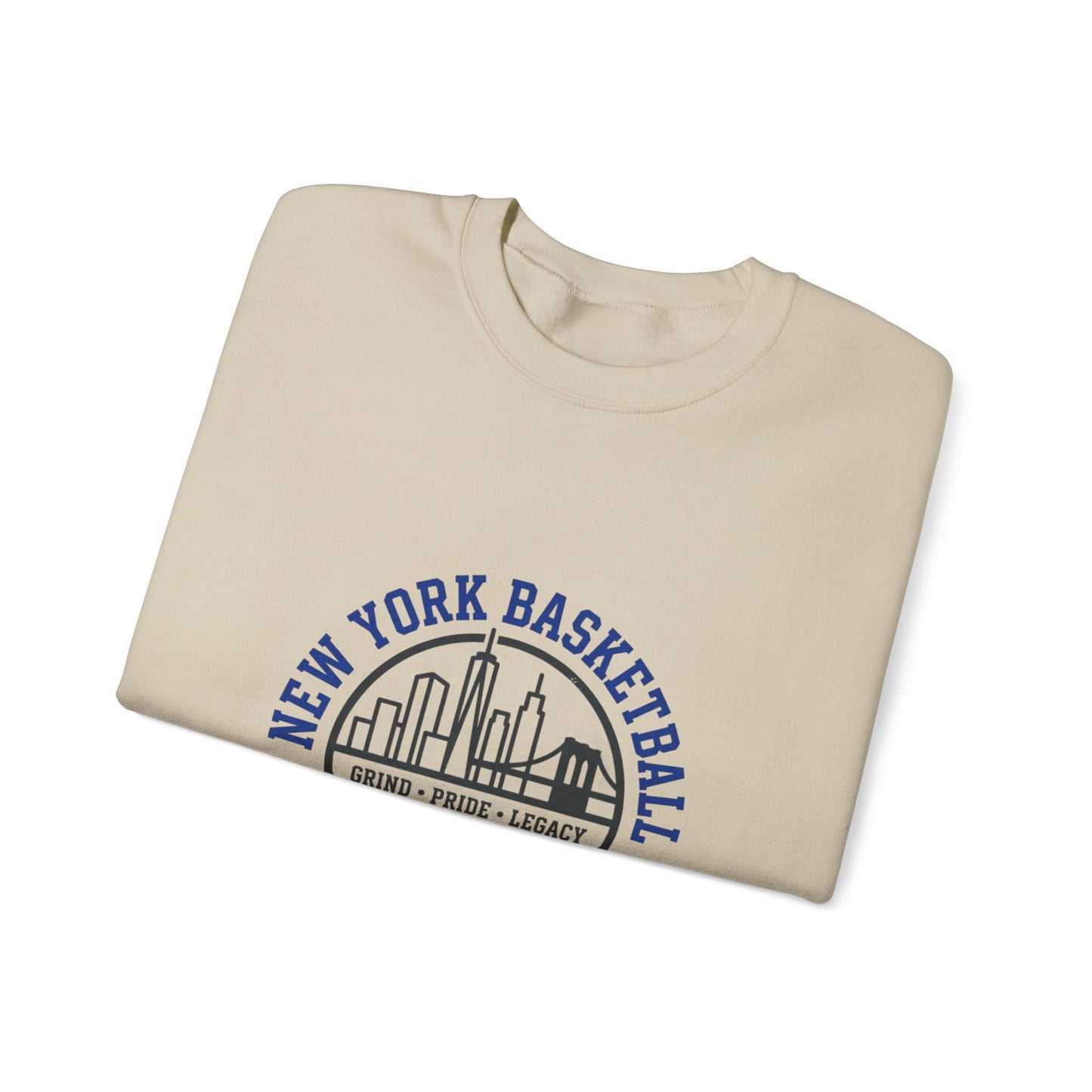 New York Basketball Crest Sweatshirt | varsity, city basketball