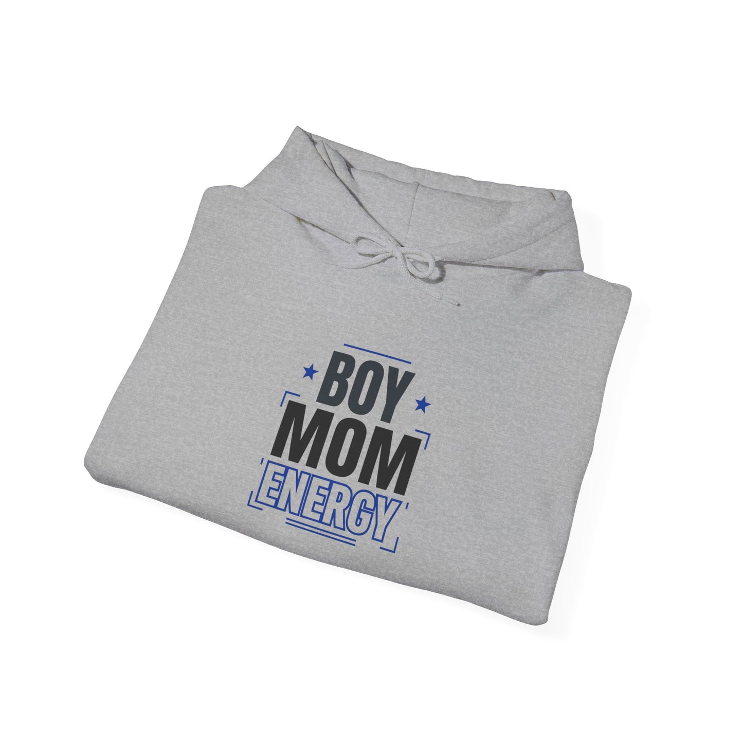 Boy Mom Energy Hoodie | Mother’s Day minimalist typographic mom sweatshirt
