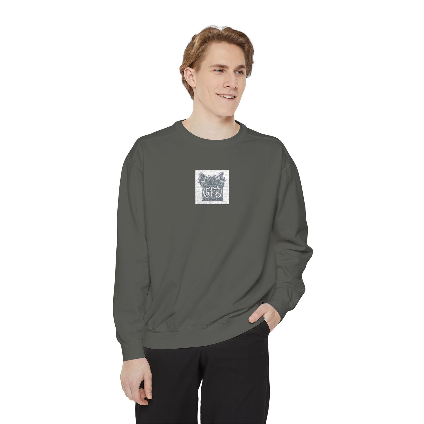 Cat Sketch Sweatshirt — Hand-Drawn Feline Art Crewneck