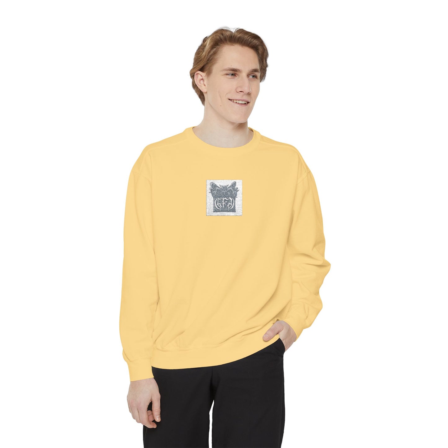 Cat Sketch Sweatshirt — Hand-Drawn Feline Art Crewneck