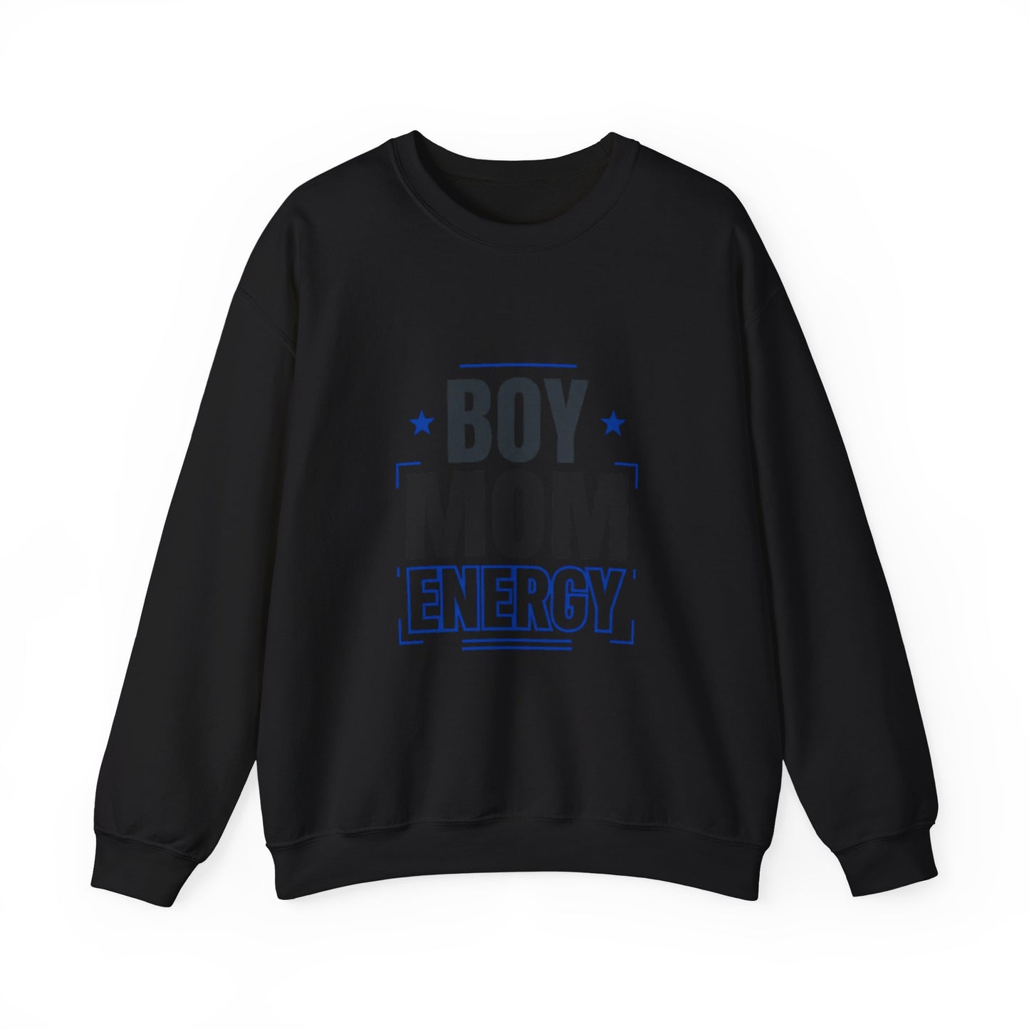 Boy Mom Energy Sweatshirt | Mother's Day Minimal Typographic Mom Sweatshirt
