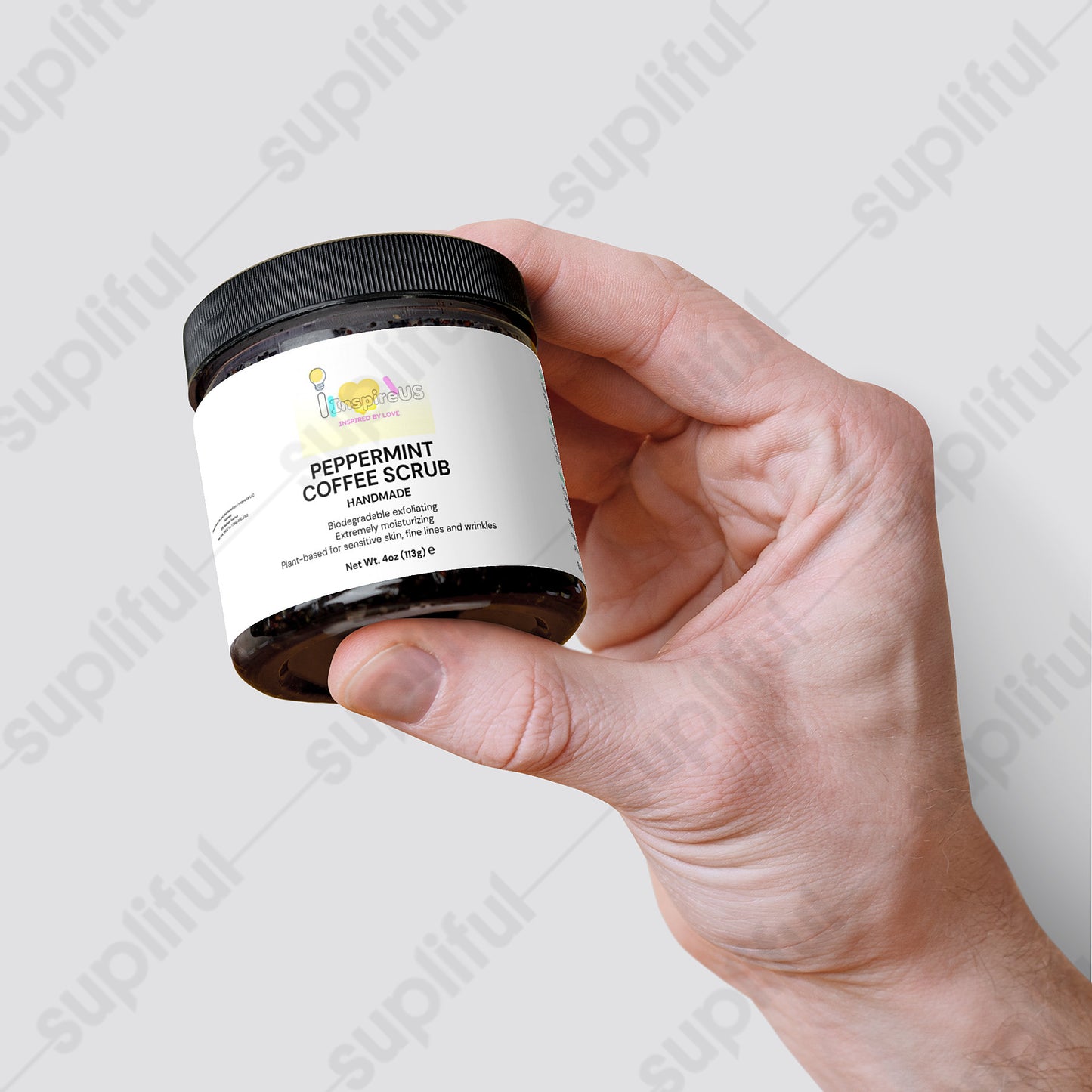 Peppermint Coffee Scrub
