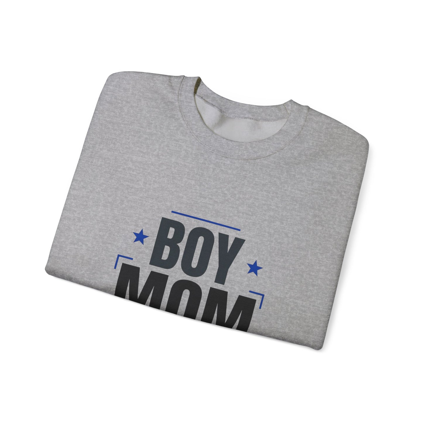 Boy Mom Energy Sweatshirt | Mother's Day Minimal Typographic Mom Sweatshirt