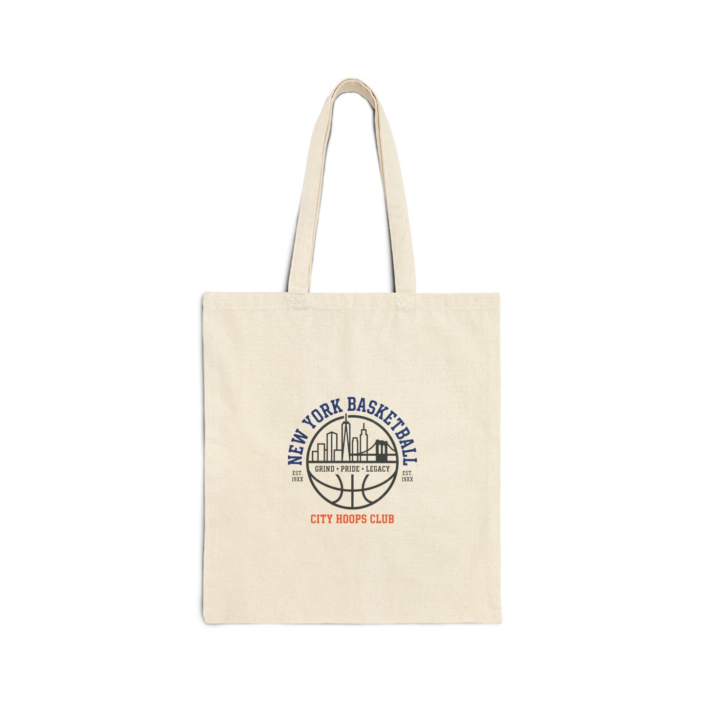 City Basketball Crest Tote | varsity collegiate, streetwear club