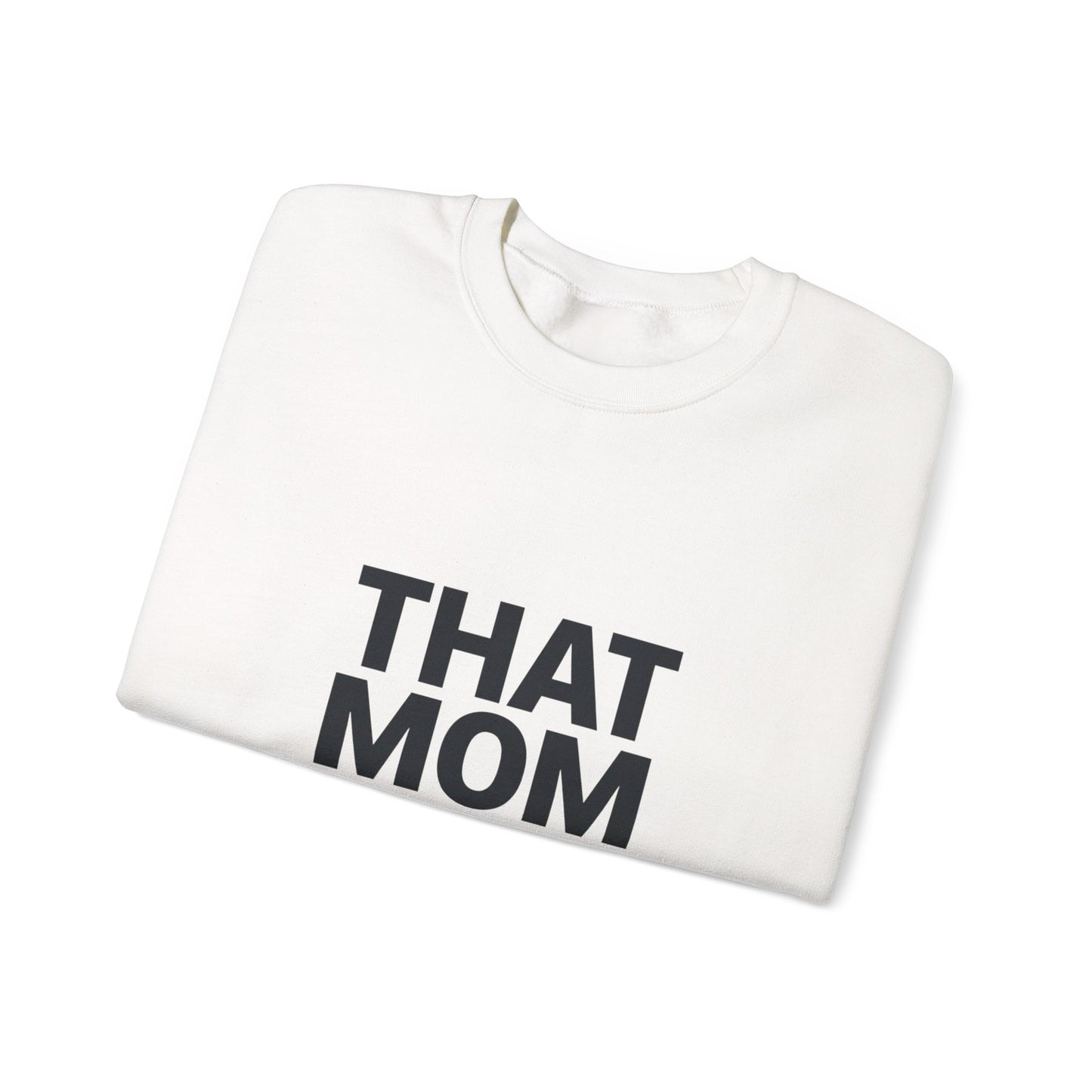 That Mom Energy Sweatshirt | Mother’s Day Minimal Typographic Mom Sweatshirt