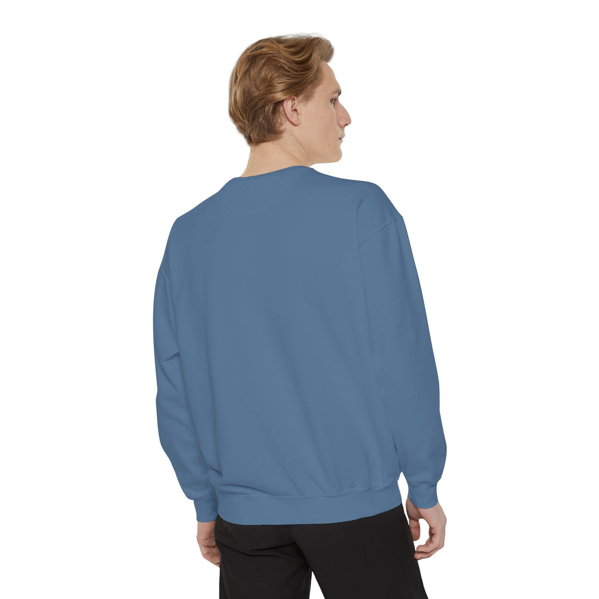 Abstract Floral Pocket Sweatshirt — Minimal Graphic Crewneck