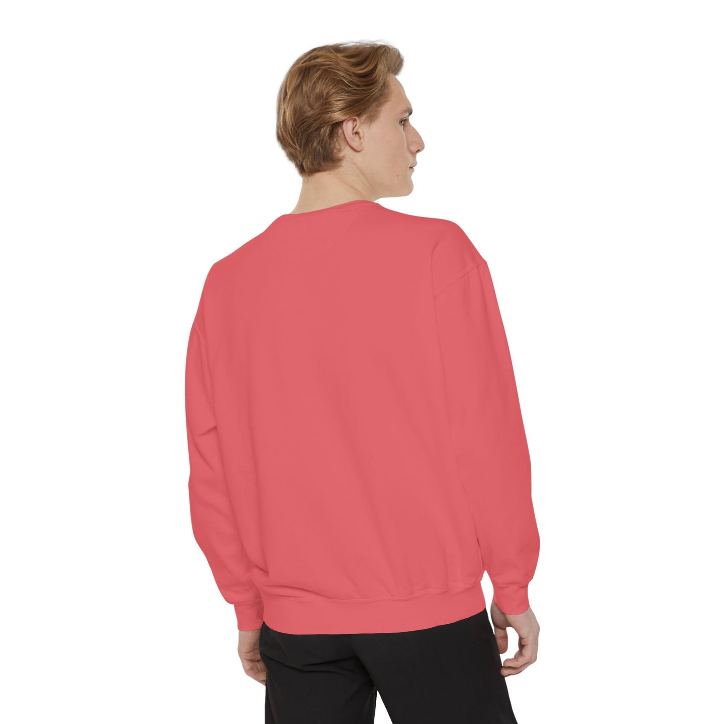Abstract Floral Pocket Sweatshirt — Minimal Graphic Crewneck