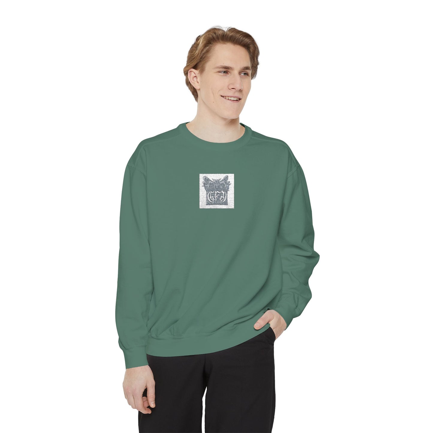 Cat Sketch Sweatshirt — Hand-Drawn Feline Art Crewneck