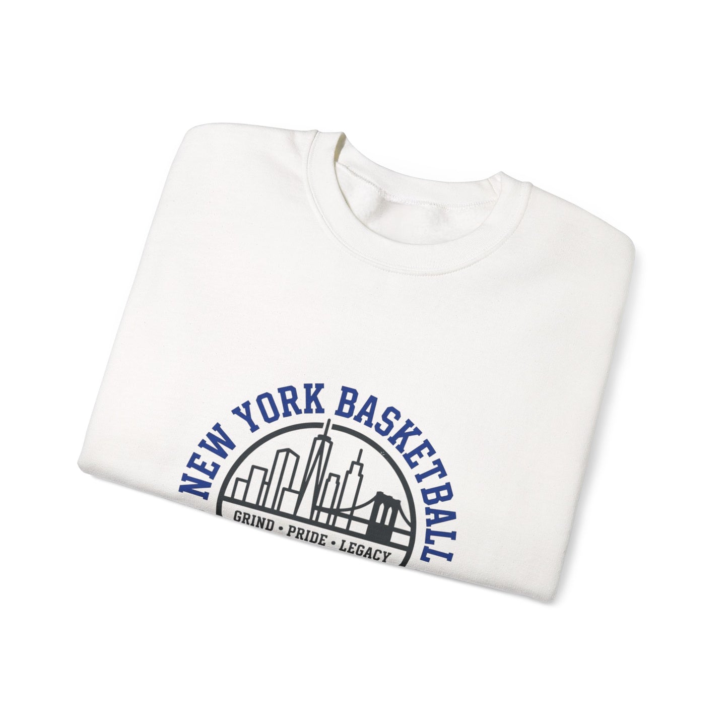 New York Basketball Crest Sweatshirt | varsity, city basketball