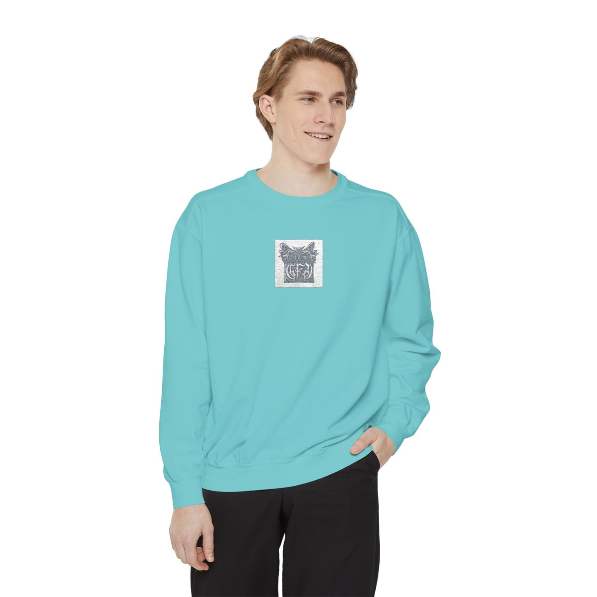 Cat Sketch Sweatshirt — Hand-Drawn Feline Art Crewneck