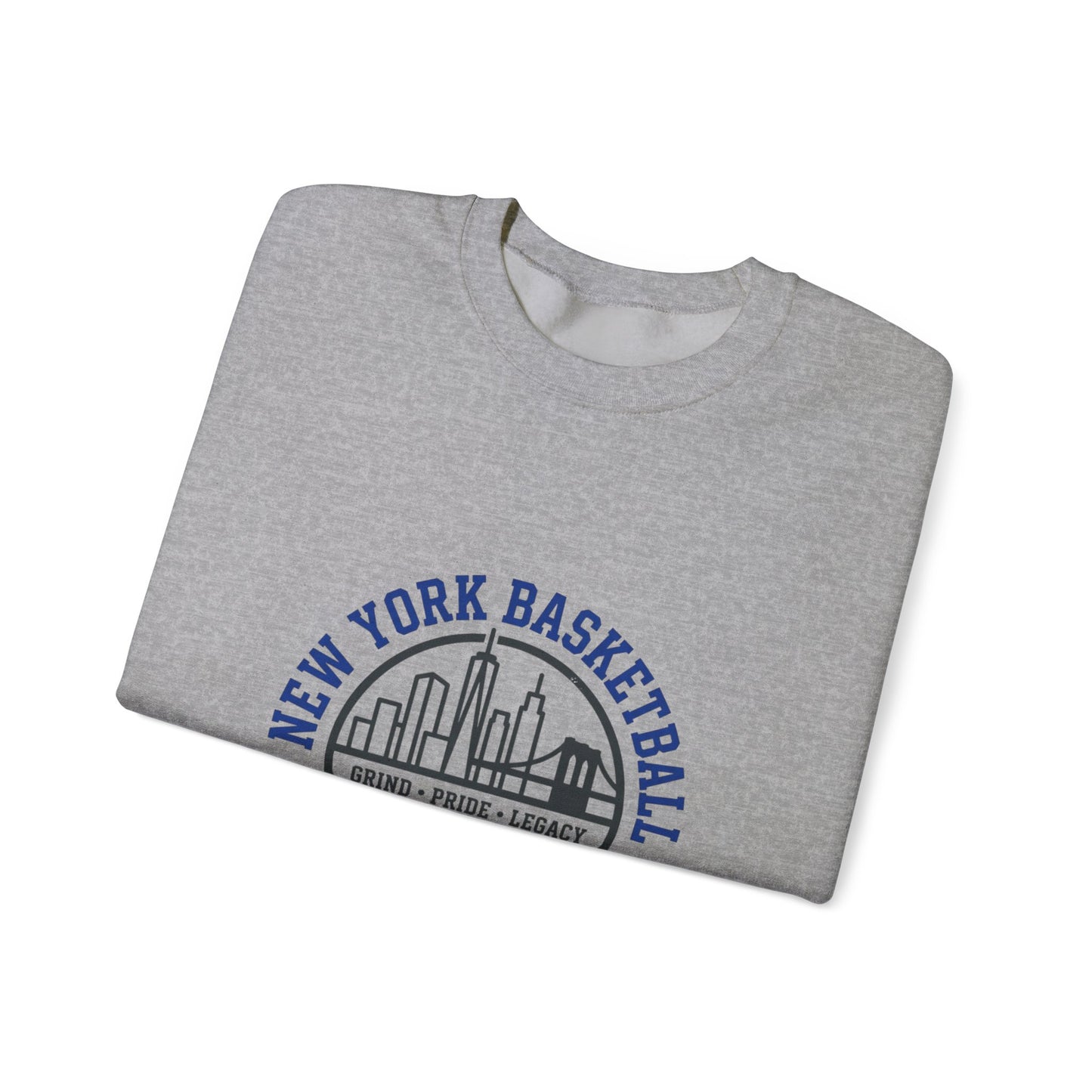 New York Basketball Crest Sweatshirt | varsity, city basketball