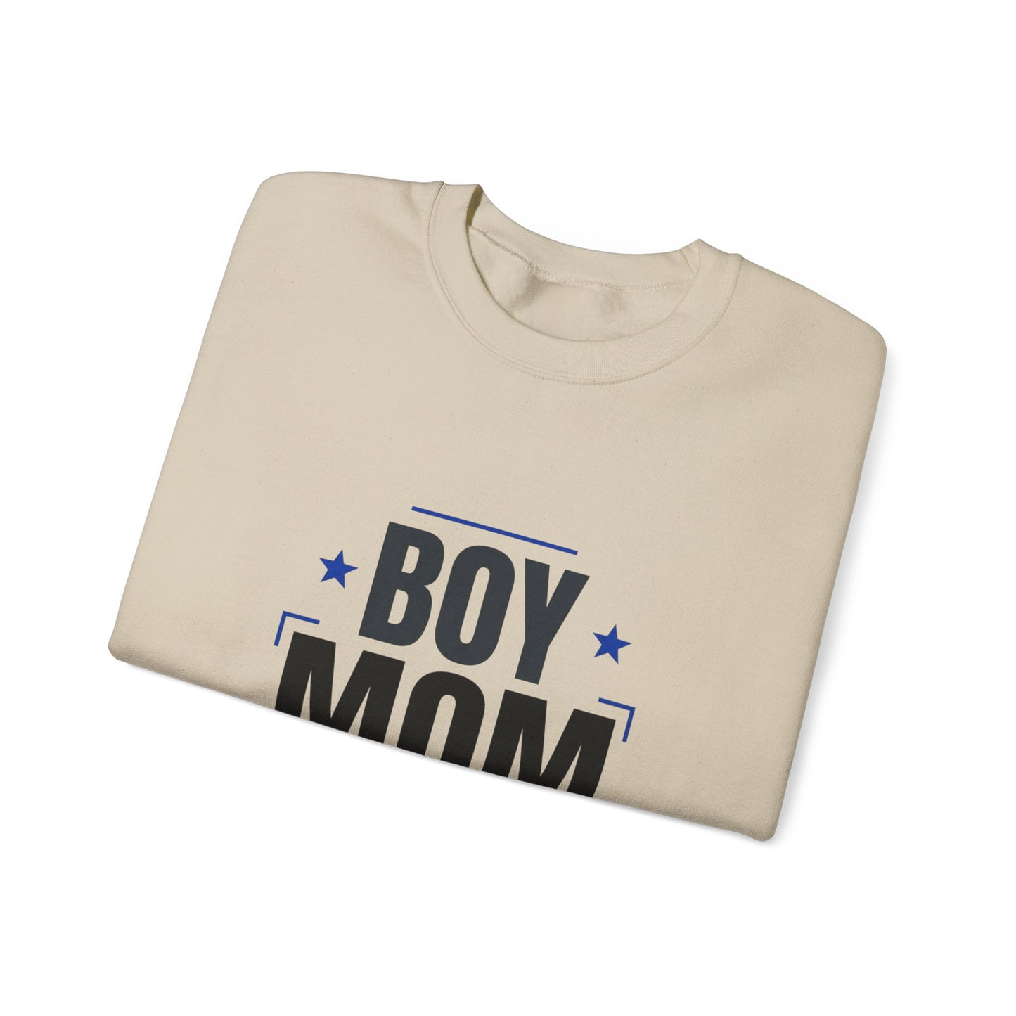 Boy Mom Energy Sweatshirt | Mother's Day Minimal Typographic Mom Sweatshirt