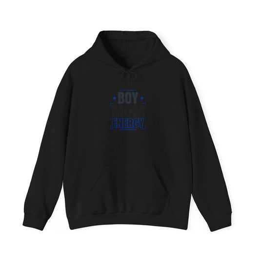 Boy Mom Energy Hoodie | Mother’s Day minimalist typographic mom sweatshirt