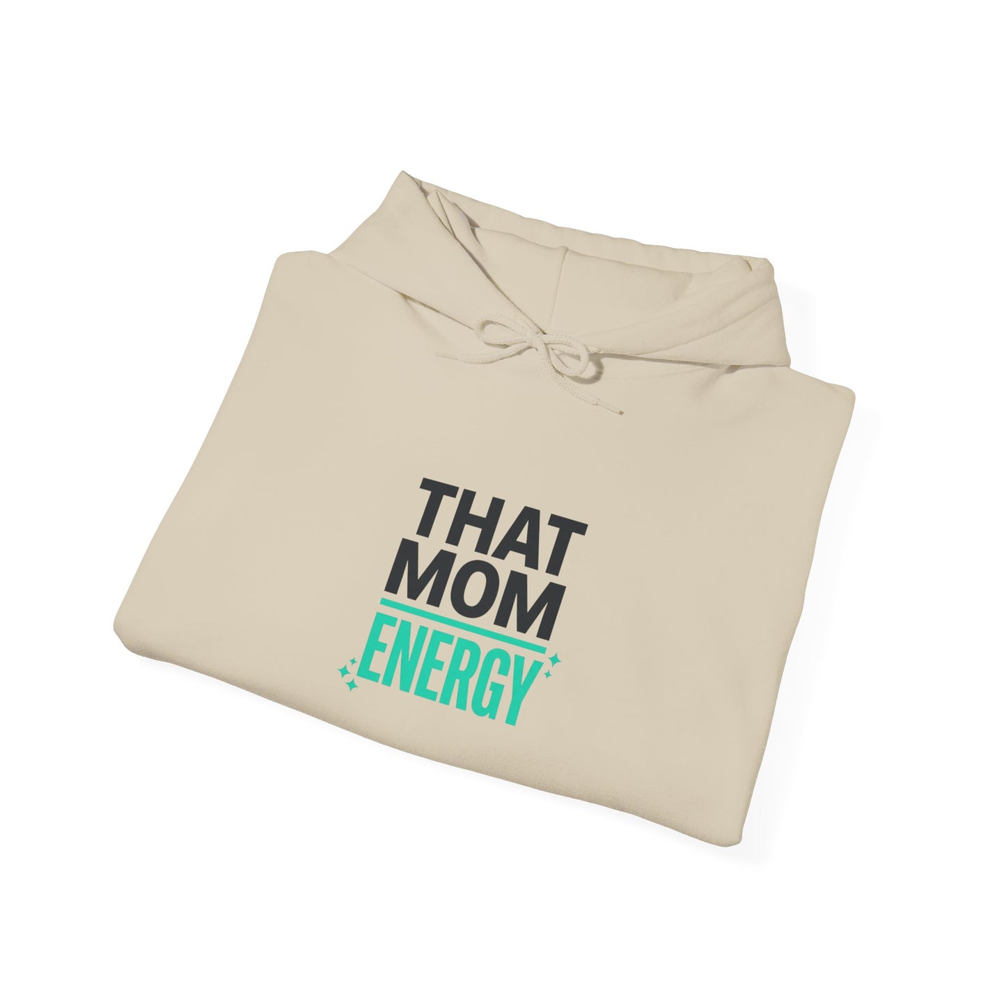 That Mom Energy Hoodie | typographic mom sweatshirt, minimalist Mother’s Day