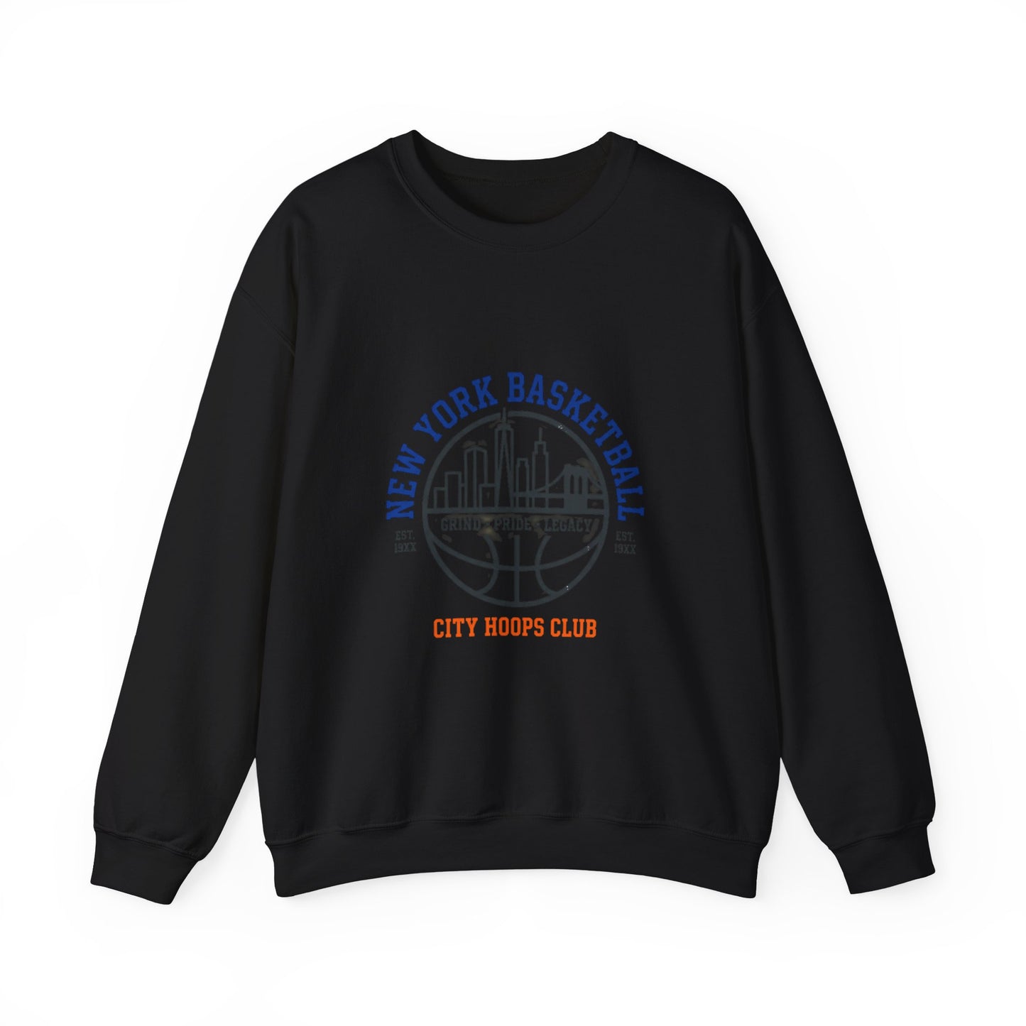 New York Basketball Crest Sweatshirt | varsity, city basketball