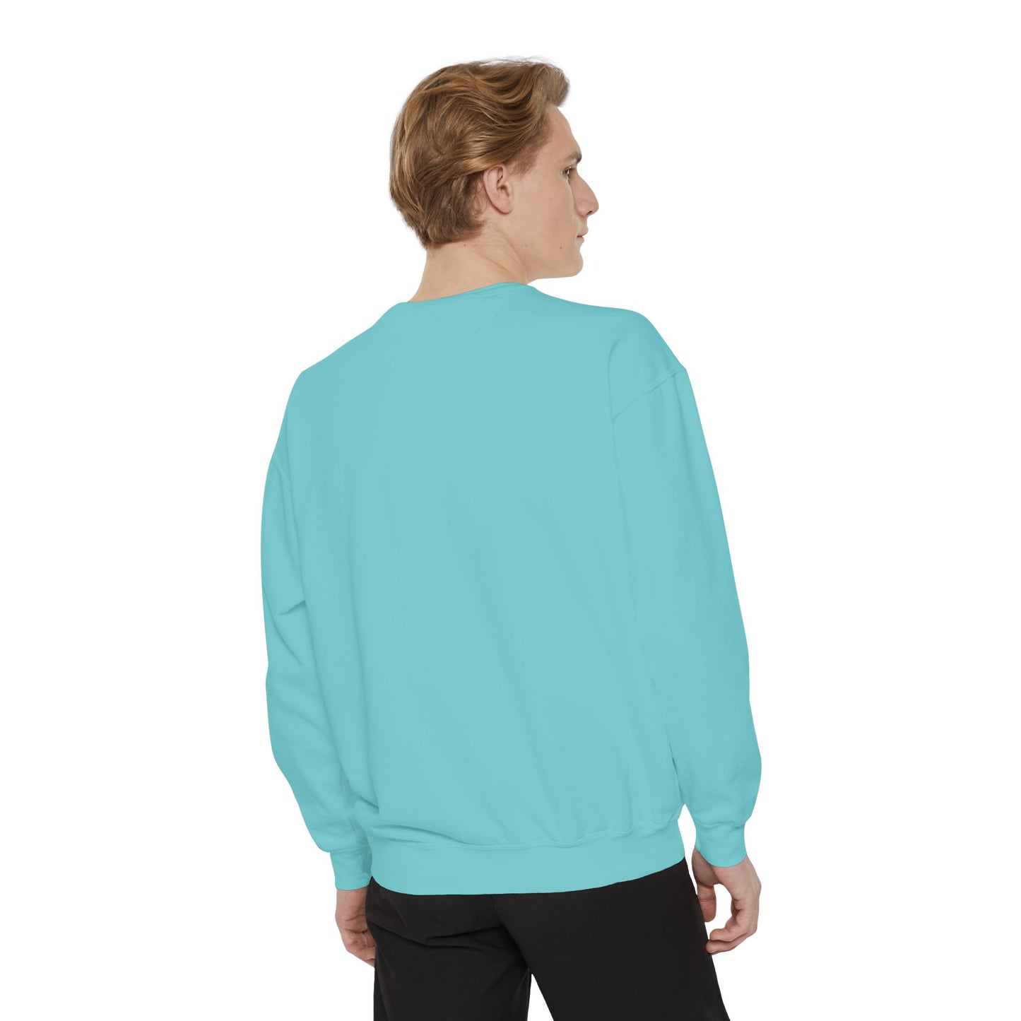 Abstract Floral Pocket Sweatshirt — Minimal Graphic Crewneck