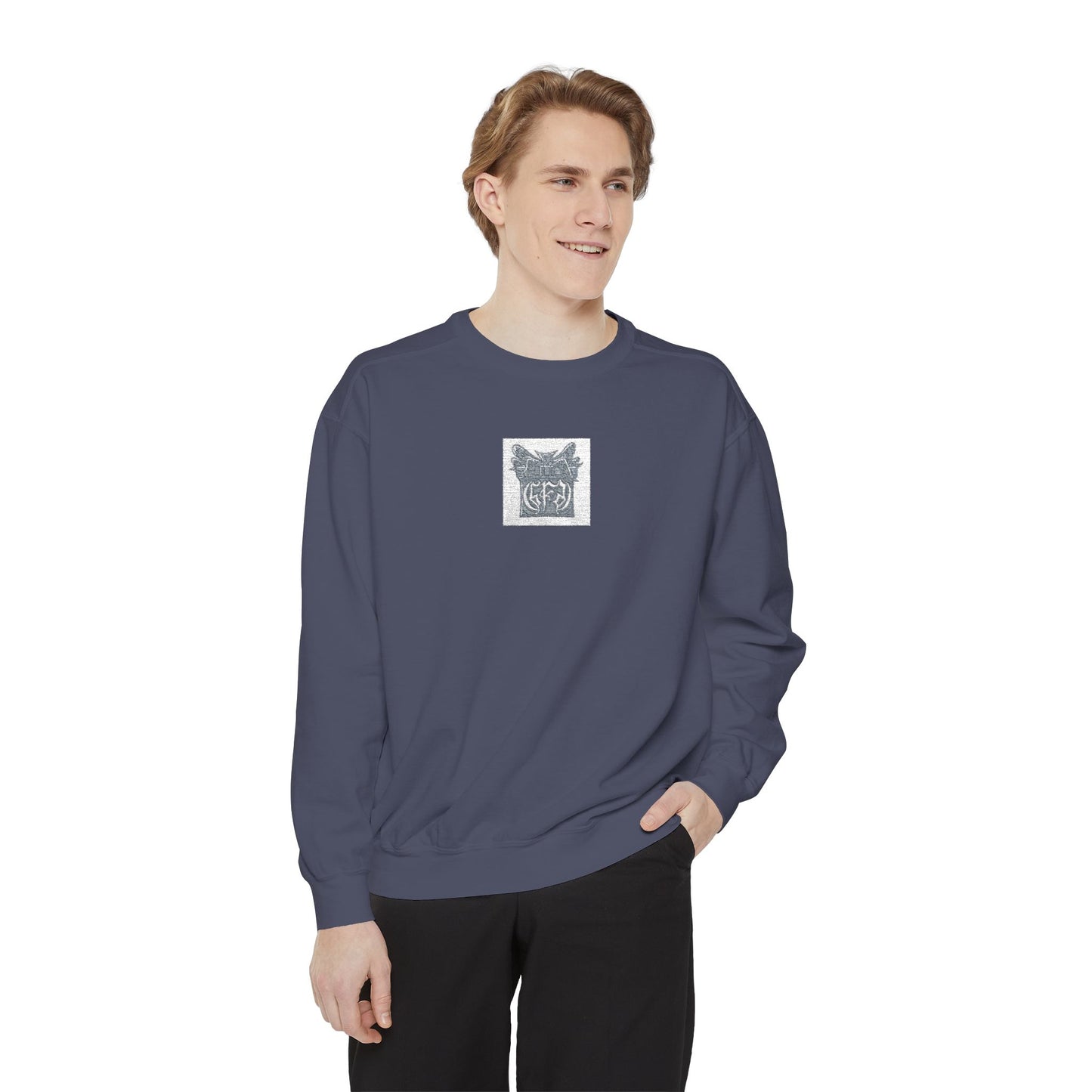 Cat Sketch Sweatshirt — Hand-Drawn Feline Art Crewneck