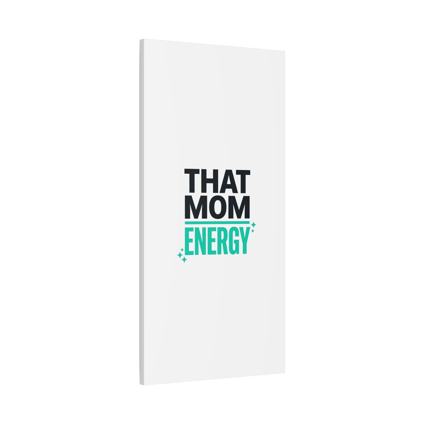 That Mom Energy Canvas | Minimal Typographic Mom Wall Art, Mother’s Day