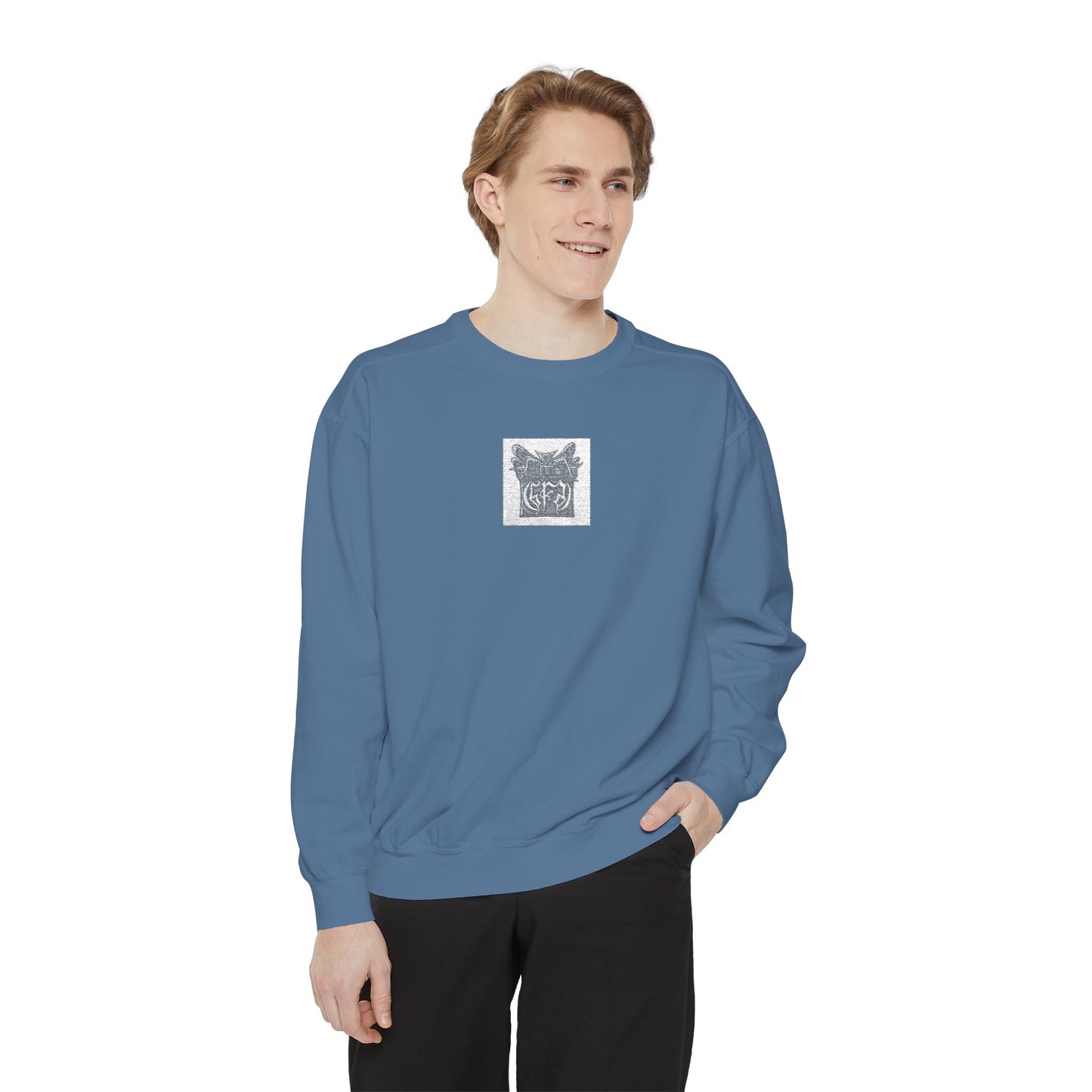 Cat Sketch Sweatshirt — Hand-Drawn Feline Art Crewneck