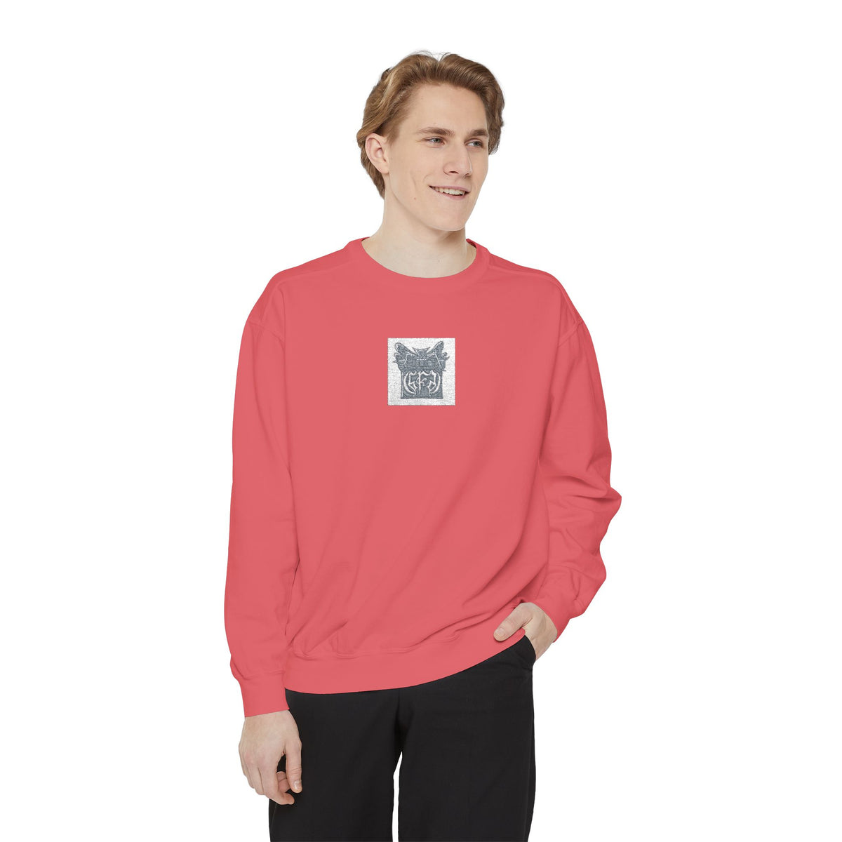 Cat Sketch Sweatshirt — Hand-Drawn Feline Art Crewneck