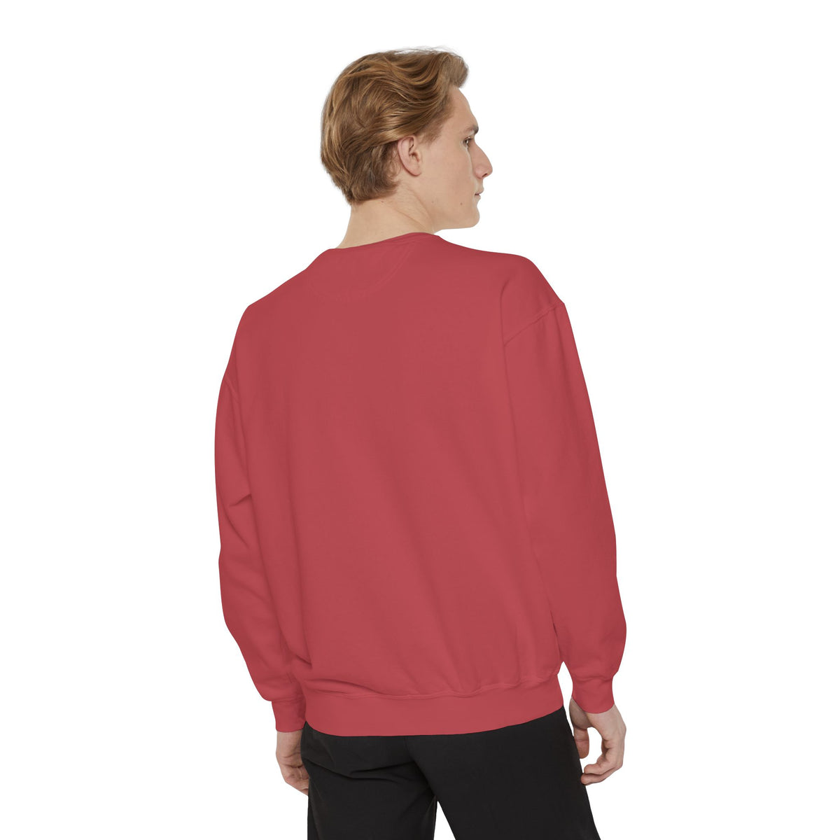 Abstract Floral Pocket Sweatshirt — Minimal Graphic Crewneck