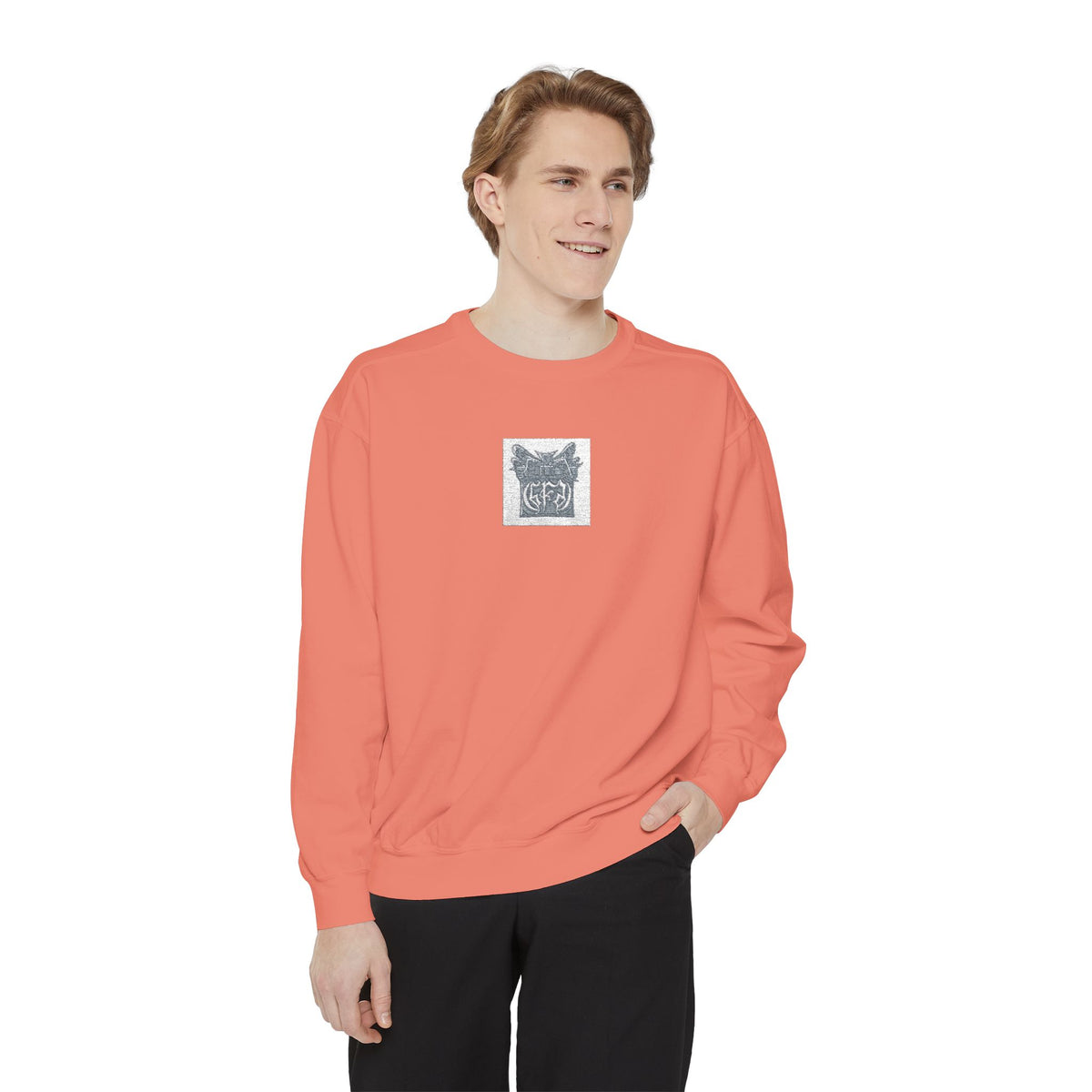 Cat Sketch Sweatshirt — Hand-Drawn Feline Art Crewneck